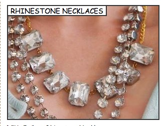 rhinestone necklaces