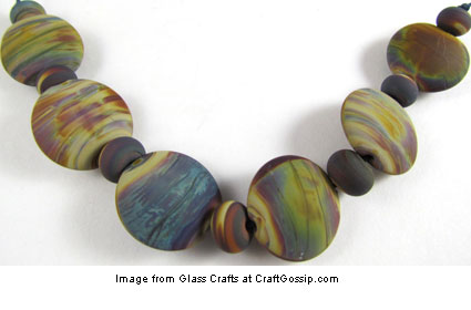 raku glass beads