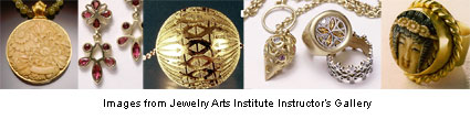 jewelry created by Jewelry Arts Institute instructors