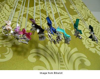 charming pendants from Bibelot