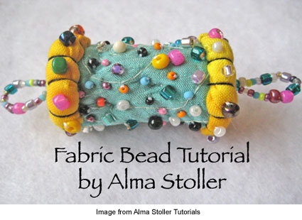 Alma Stoller fabric beads