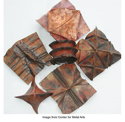 copper forms from the Center for Metal Arts