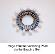 beaded washer from Tamara at the Vanishing Pearl