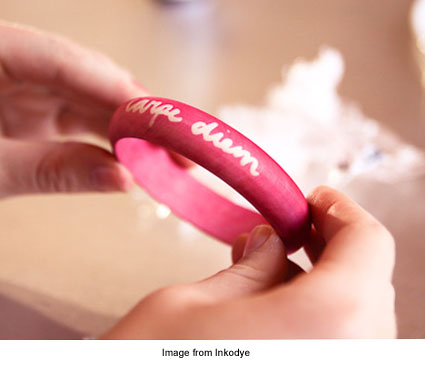 fun summer bangle project from Inkodye