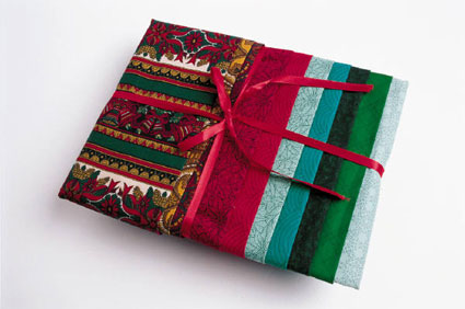 gift wrapped book