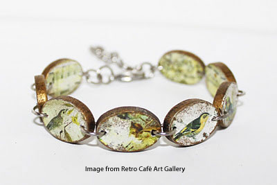 bracelet with birds 