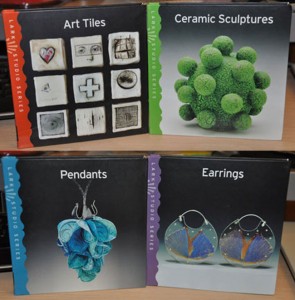 cover art for Art Tiles, Ceramic Sculptures, Pendants and Earrings from Lark books