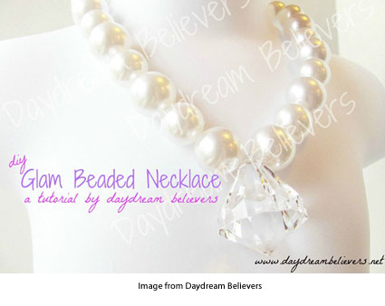 chunky beaded necklace from Daydream Believers