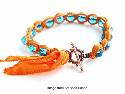 Erin Siegel's bohemian inspired bracelet