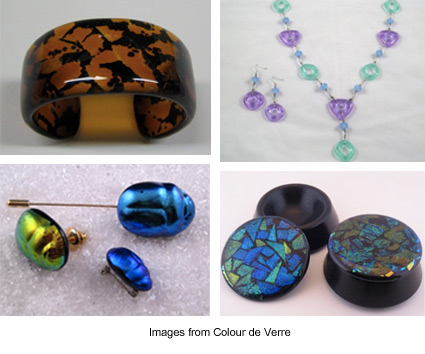 jewelry from Colour de Verre