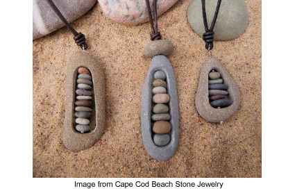 Cape Cod Beach Stone Jewelry by Kathleen Masterson