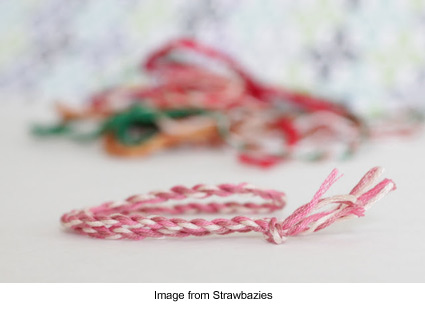 rakhi (friendship bracelets) from Strawbazies