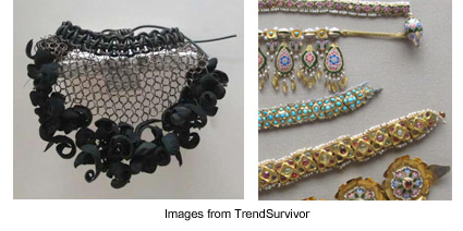 jewelry exhibits posted by Trend Survivor