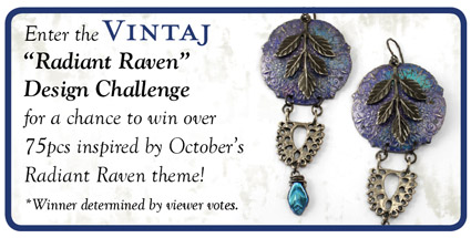 Enter the Vintage Radiant Raven Design Challenge today!