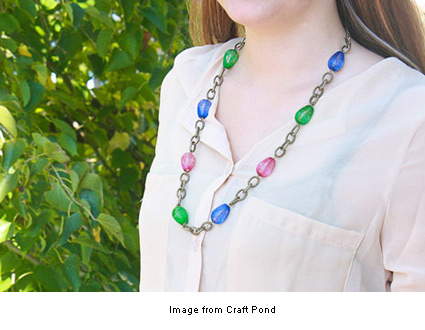 simple statement necklace from Margo at Craft Pond