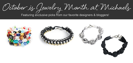 October is jewelry month at Michaels!