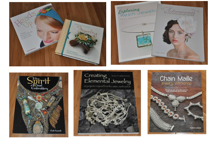 cover art of great books for giveaway at Craft Gossip!