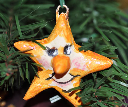 salt dough ornament