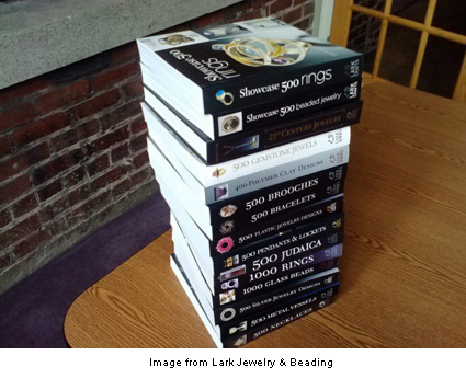 stack of fabulous books from Lark for giveaway!