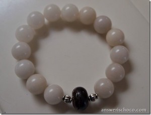  Agate Stretch Bracelet