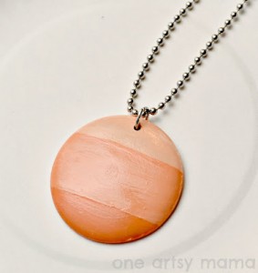 Coral Ombre Necklace