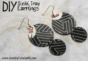 Sushi Tray Earrings