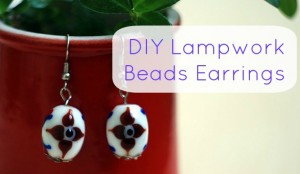 Lampwork Bead Earrings