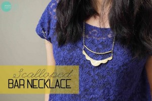 Scalloped Necklace