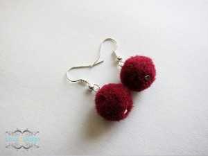 Pom Pom Earrings