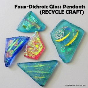 Faux Glass Pendant