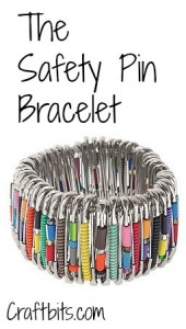 Safety Pin Bracelet