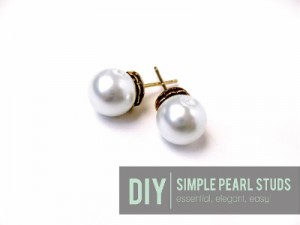 Pearl Stud Earrings