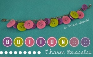 Button Charm Bracelet