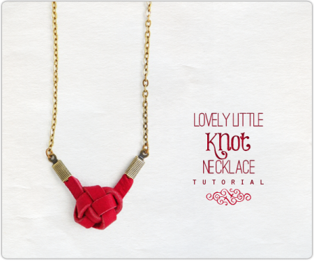 Lovely Little Knot necklace Tutorial