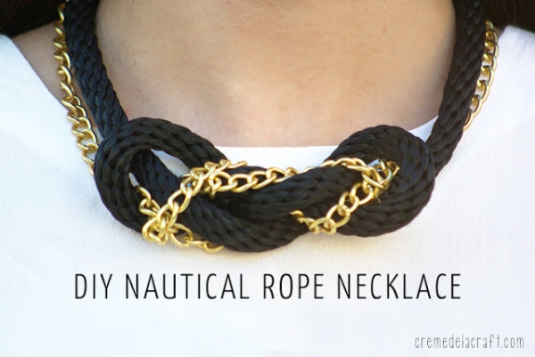 DIY-How-To-Make-Handmade-Nautical-Knot-Necklace-Rope-Gold-Chain-Jewelry-Bracelet-Tutorial-Craft-Project-Steps