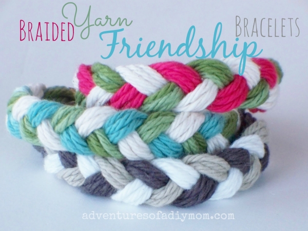 Braided Yarn Friendship Bracelets