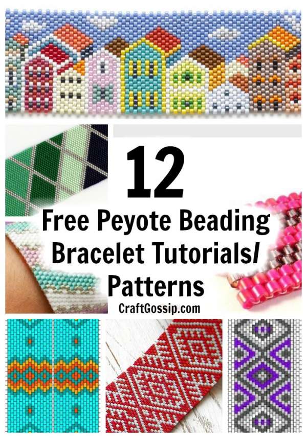 12 Free Peyote Beading Patterns – Craft Gossip