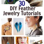 30 DIY Jewelry Tutorials That Use Feathers